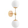 Миниатюра фото бра lumina deco zodiak ldw 6001-2 fgd+wt | 220svet.ru