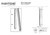 Миниатюра фото трековый магнитный светильник maytoni points tr082-1-18w3k-m-w | 220svet.ru