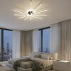 Миниатюра фото потолочная люстра с пультом ду citilux trent cl203651 | 220svet.ru