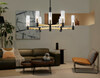 Миниатюра фото потолочная люстра на штанге ambrella light heigh light sn lh55513 | 220svet.ru