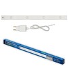 Миниатюра фото мебельный светодиодный светильник uniel uli-f50-5w/4000k sensor ip40 white ul-00011956 | 220svet.ru