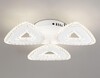 Миниатюра фото потолочная светодиодная люстра ambrella light acrylica original fa4018 | 220svet.ru