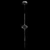 Миниатюра фото подвесной светильник crystal lux glass sp3w led chrome | 220svet.ru