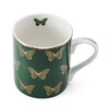 Миниатюра фото кружка фарфоровая butterflies mikasa green 280 мл kitchen craft | 220svet.ru