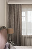 Миниатюра фото портьера gloss сер 275*260 garda decor 121gd-00005/1 | 220svet.ru
