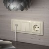 Миниатюра фото розетка ethernet rj-45 werkel слоновая кость w1181003 | 220svet.ru