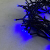 Миниатюра фото гирлянда нить 10м синяя 24в, 100 led, провод черный пвх, ip54 ltc pst100-11-1b | 220svet.ru
