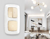 Миниатюра фото рамка 4-постовая ambrella volt omega ecta of140124 | 220svet.ru
