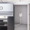 Миниатюра фото силовая розетка с вилкой 32а 250в белый werkel w1189201 | 220svet.ru