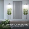Миниатюра фото уличный настенный светильник apeyron chrome 11-111 | 220svet.ru