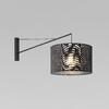 Миниатюра фото настенный светильник с тканевым абажуром tk lighting glorii 10438 | 220svet.ru