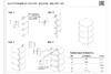 Миниатюра фото стеллаж черный garda decor 30b-stel-961 | 220svet.ru