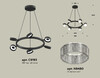 Миниатюра фото подвесной светильник с композитным хрусталем ambrella light diy spot techno xb xb9193250 | 220svet.ru