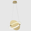 Миниатюра фото подвесной светильник crystal lux nebula sp22w led gold | 220svet.ru