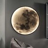 Миниатюра фото настенный светодиодный светильник imperium loft луна 208940-23 | 220svet.ru