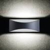 Миниатюра фото фасадный светильник kanlux biso led el 8w-gr 29260 | 220svet.ru