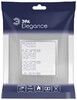 Миниатюра фото рамка для розеток и выключателей эра elegance 14-5011-03 classic, на 1 пост, алюминий б0060573 | 220svet.ru