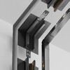 Миниатюра фото коннектор угловой внутренний встраиваемый под гкл 12,5мм maytoni exility x tra239icl-42.12b | 220svet.ru