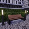 Миниатюра фото ландшафтный светодиодный светильник novotech netz 359282 черный | 220svet.ru