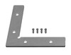 Миниатюра фото соединитель угловой для алюминиевого профиля profile system ambrella light illumination gp8052 | 220svet.ru