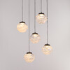 Миниатюра фото подвесной светильник delight collection md25030003-5a matt black/clear | 220svet.ru