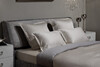 Миниатюра фото простыня на резинке тенсель жемчужная 180*200*30 garda decor 144hf-40407 | 220svet.ru