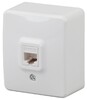 Миниатюра фото розетка информационная rj45 эра 11-3203-01 б0020730 | 220svet.ru