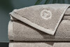 Миниатюра фото полотенце соло хлопок бежевое 100*150 garda decor 181ab-18403 | 220svet.ru