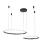 Миниатюра фото подвесная светодиодная люстра zortes ringolight zrs.33321.63f | 220svet.ru