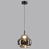 Миниатюра фото подвесной светильник светодиодный odeon light vaso 5097/4lc черный | 220svet.ru