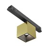 Миниатюра фото трековый магнитынй светодиодный светильник maytoni alfa s tr133-4-7w-ds-bs | 220svet.ru