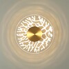 Миниатюра фото настенный светодиодный светильник odeon light midcent 6627/9wl античная бронза | 220svet.ru