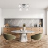 Миниатюра фото потолочная люстра escada adonis 659/4pl chrome | 220svet.ru