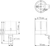 Миниатюра фото датчик освещенности sns-l-07 5500w ip44 белый a030063 | 220svet.ru