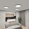 Миниатюра фото накладной светильник denkirs thin dk6524-bk | 220svet.ru