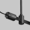 Миниатюра фото ввод питания боковой для шинопровода maytoni flarity tra154c-sb1-b | 220svet.ru