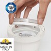 Миниатюра фото грунтовый светильник fumagalli ceci 120-3l  2f3.000.000.axg1l | 220svet.ru