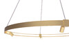 Миниатюра фото подвесной светодиодный светильник delight collection md2047-1l rose gold | 220svet.ru