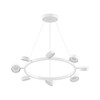 Миниатюра фото корпус подвесной люстры поворотный ambrella light swh белый песок c9195 | 220svet.ru
