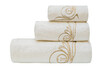 Миниатюра фото полотенце лирика модал белое 70*140 garda decor 145ert-00801 | 220svet.ru