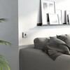 Миниатюра фото рамка из металла на 1 пост алюминий werkel alumax w0013506 | 220svet.ru