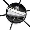 Миниатюра фото потолочная светодиодная люстра с пультом ду lumion didana 8236/7cl черный | 220svet.ru
