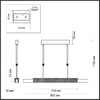 Миниатюра фото подвесной светодиодный светильник odeon light marmi 4361/25l античная бронза | 220svet.ru