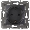 Миниатюра фото розетка эра 2p e schuko со шторками 16a 250v 14-2102-05 б0034276 | 220svet.ru