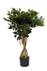 Миниатюра фото фикус искусственный в горшке 95см garda decor 29bj-450 | 220svet.ru