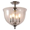 Миниатюра фото потолочный светильник crystal lux atlas pl4 chrome | 220svet.ru