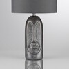 Миниатюра фото настольная лампа керамическая lumion akivi 8146/1t серый | 220svet.ru
