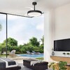 Миниатюра фото люстра-вентилятор mantra niseko fan s 9064 | 220svet.ru