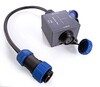 Миниатюра фото распределитель deko-light distributor weipu 2 connections 2-pole 730300 | 220svet.ru