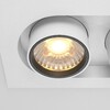 Миниатюра фото встраиваемый светодиодный светильник maytoni hidden dl045-02-10w3k-w | 220svet.ru